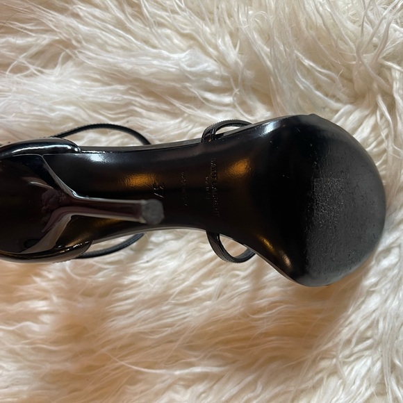 Saint Laurent Cassandra YSL Logo Sandals - Picture 12 of 14